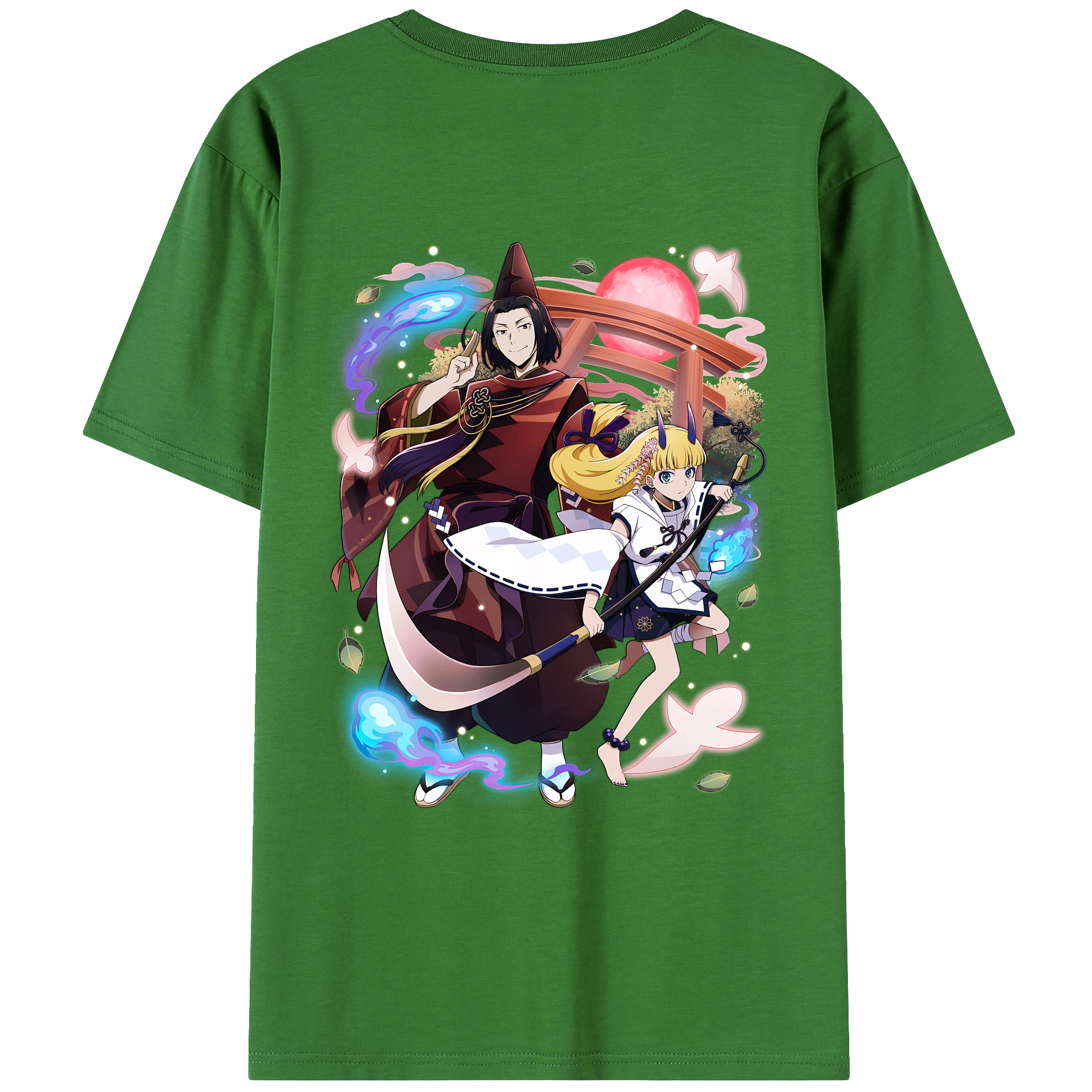 （画像用） 文豪ストレイドッグス Bungo Stray Dogs レディース半袖Tシャツ(バックプリント)